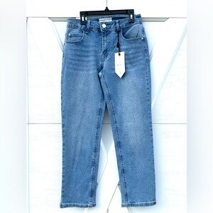 Ban•Jara Studded Mini Rhinestone Jeans